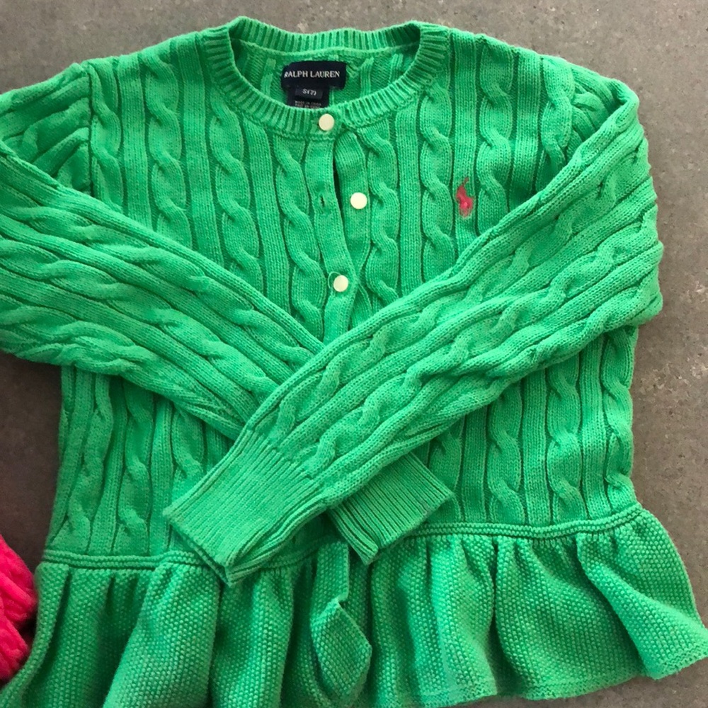 Ralph Lauren peplum sweater